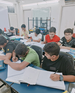 Students during a mock test at Millennium Mathematics
